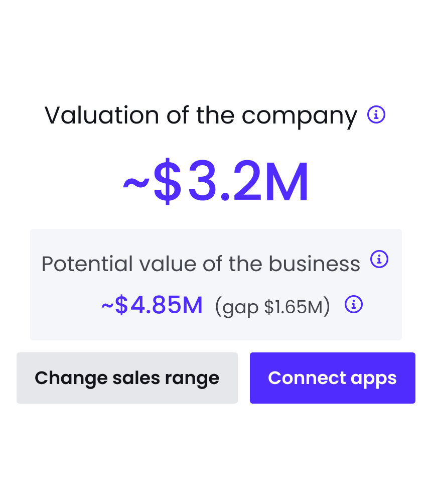 Business valuation preview image